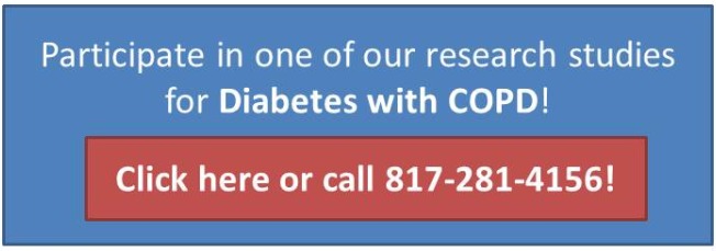 Diabetes COPD CTA