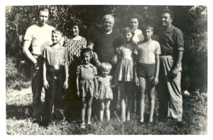 vintage family portrait